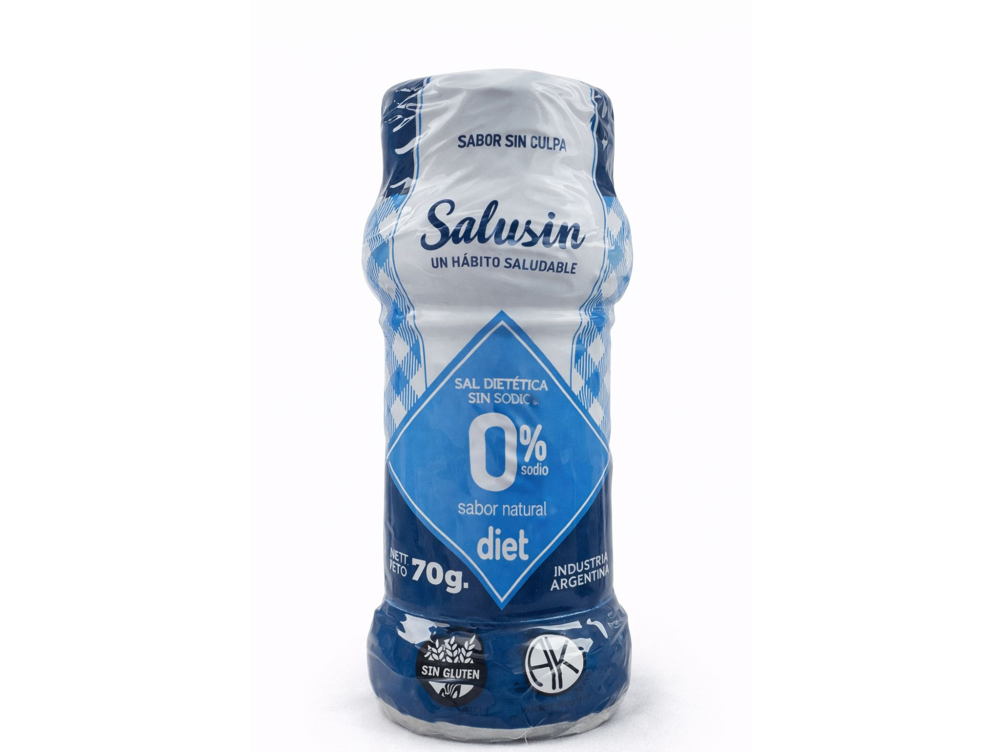 Sal dietética sin sodio Salusin 70 gr