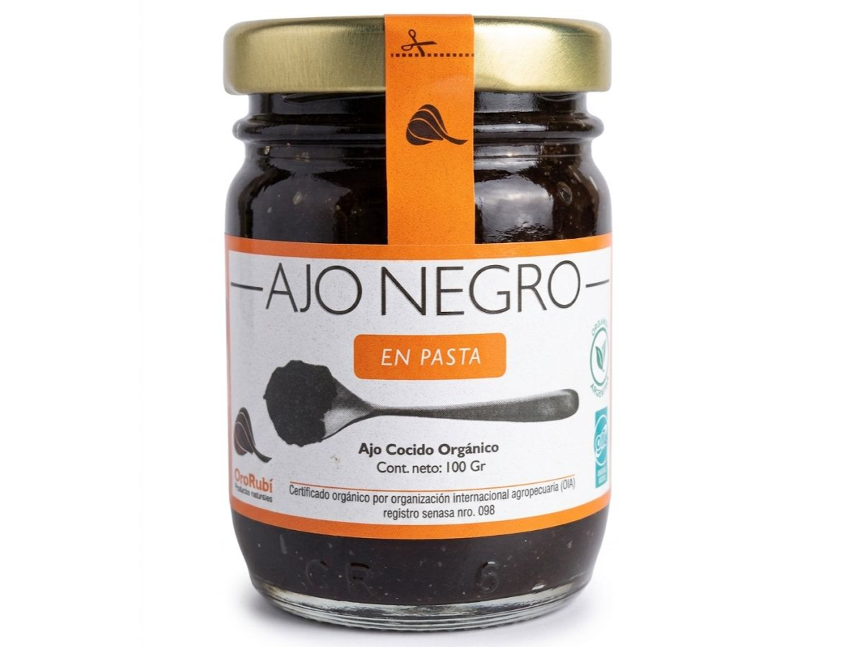 Ajo negro Organico en pasta 100 gr