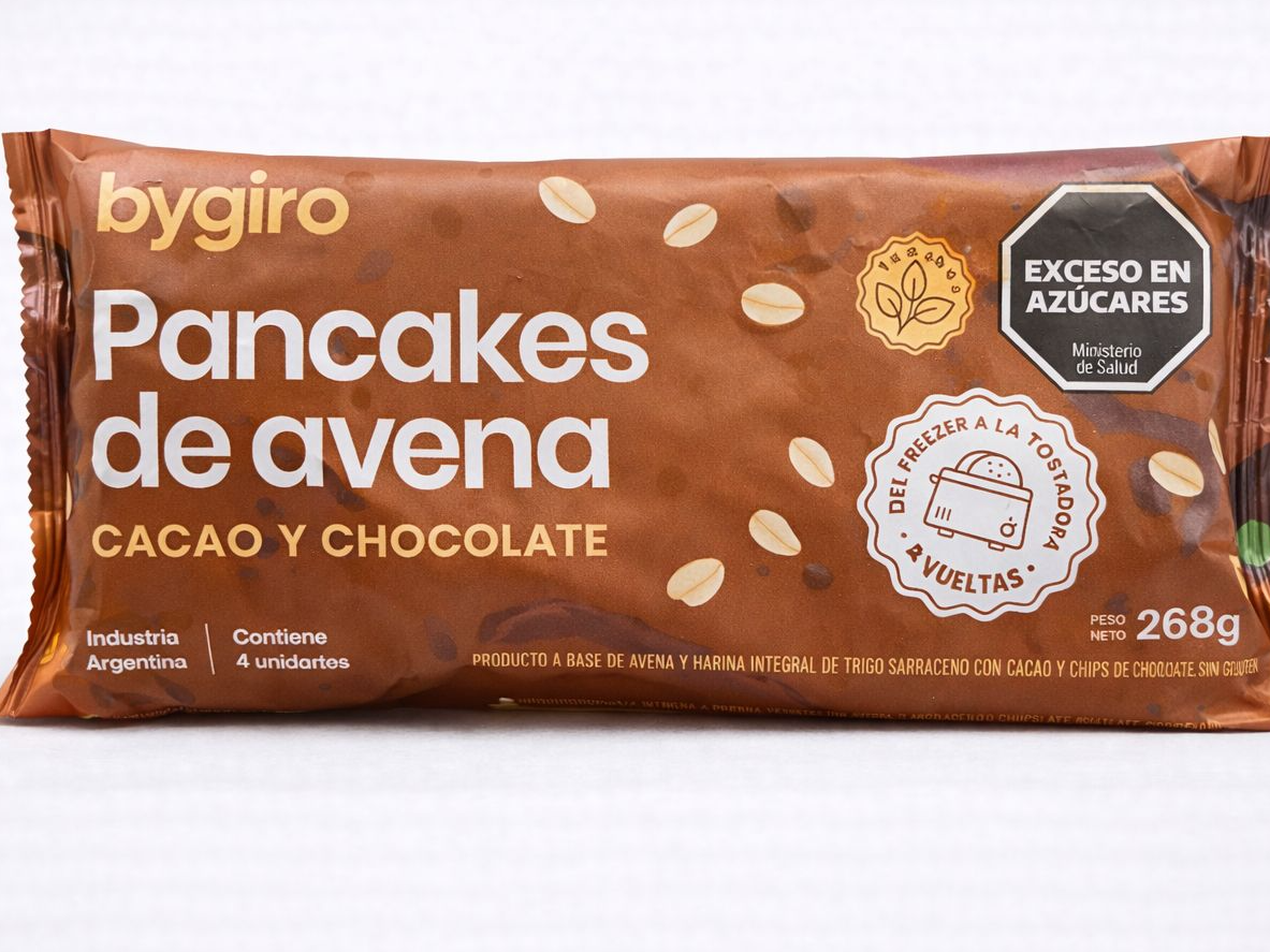 Pancakes de cacao y chocolate By giro 4u