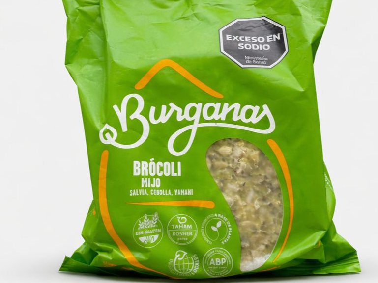 Burganas brocoli y mijo 4 u