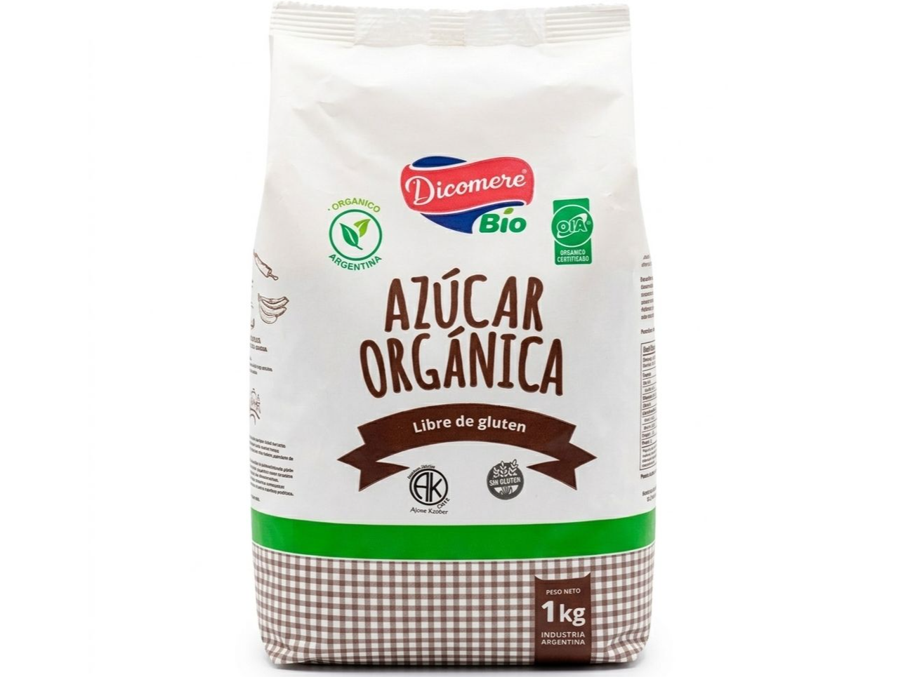 Azucar Organica sin gluten Dicomere  1 kg