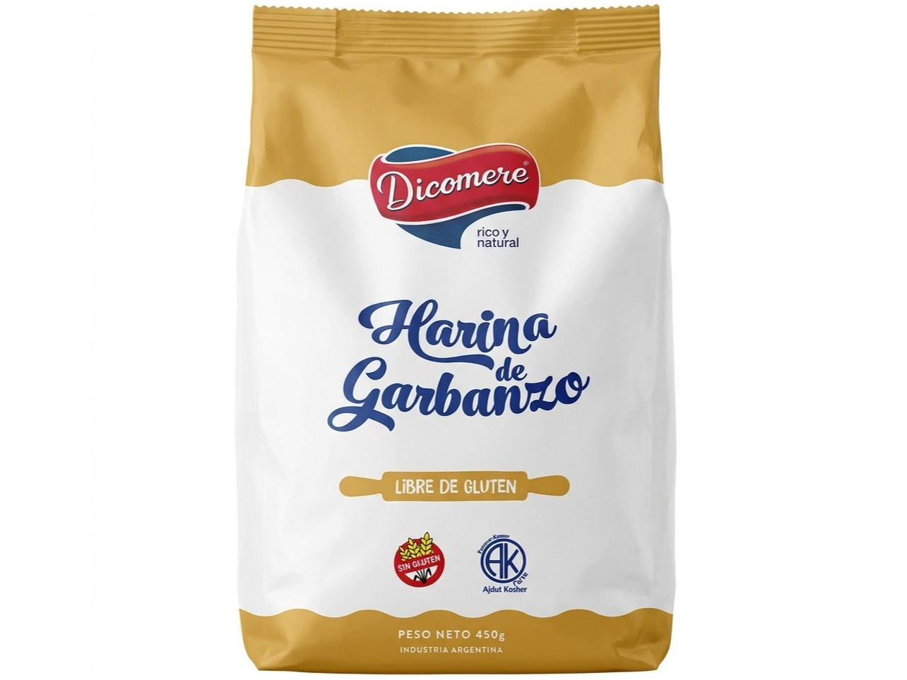 Harina de Garbanzo sin gluten 450 gr