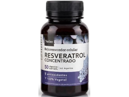 Resveratrol Concentrado Natier 50 caps