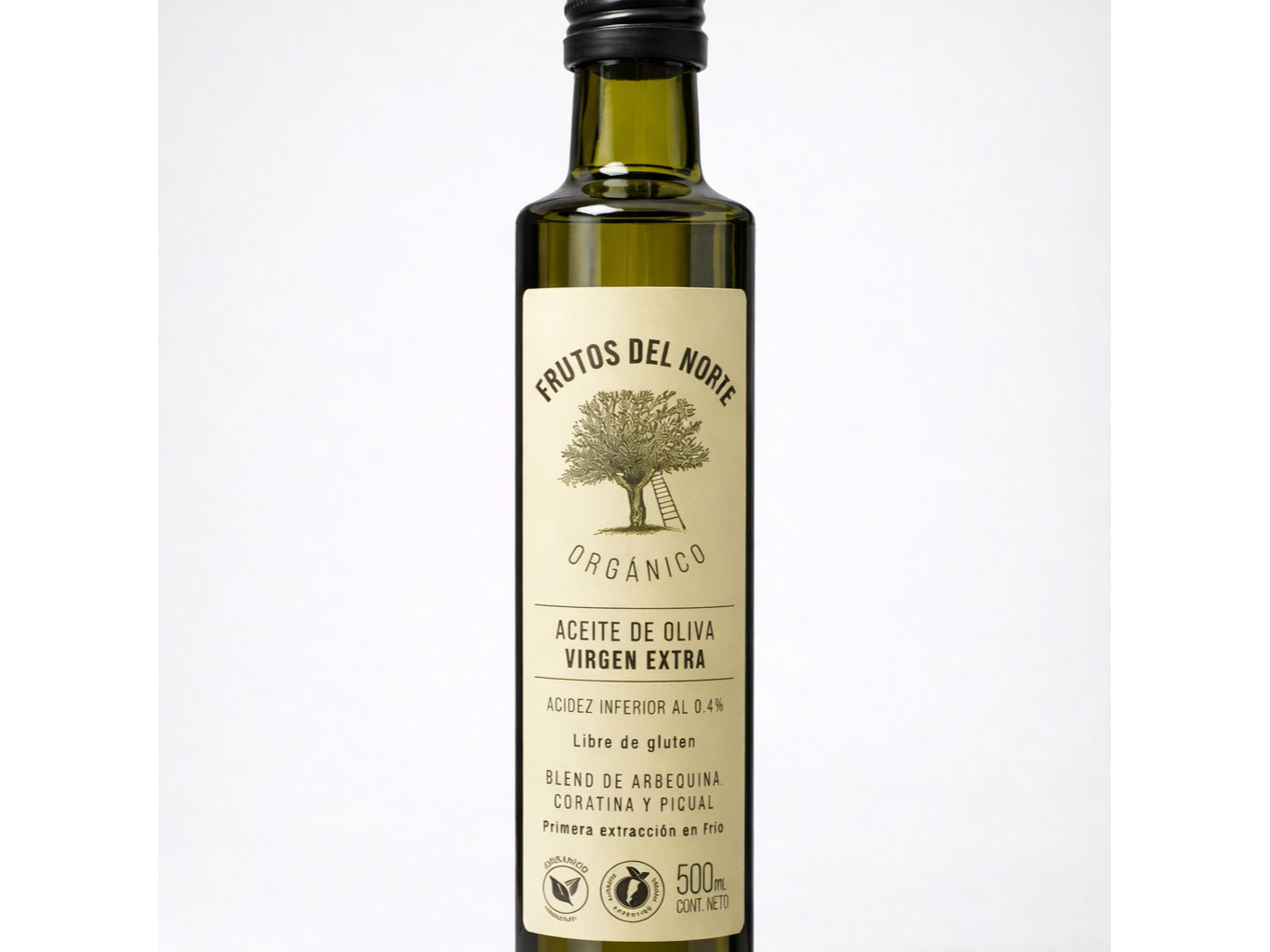 Aceite de oliva organico virgen extra 500 ml
