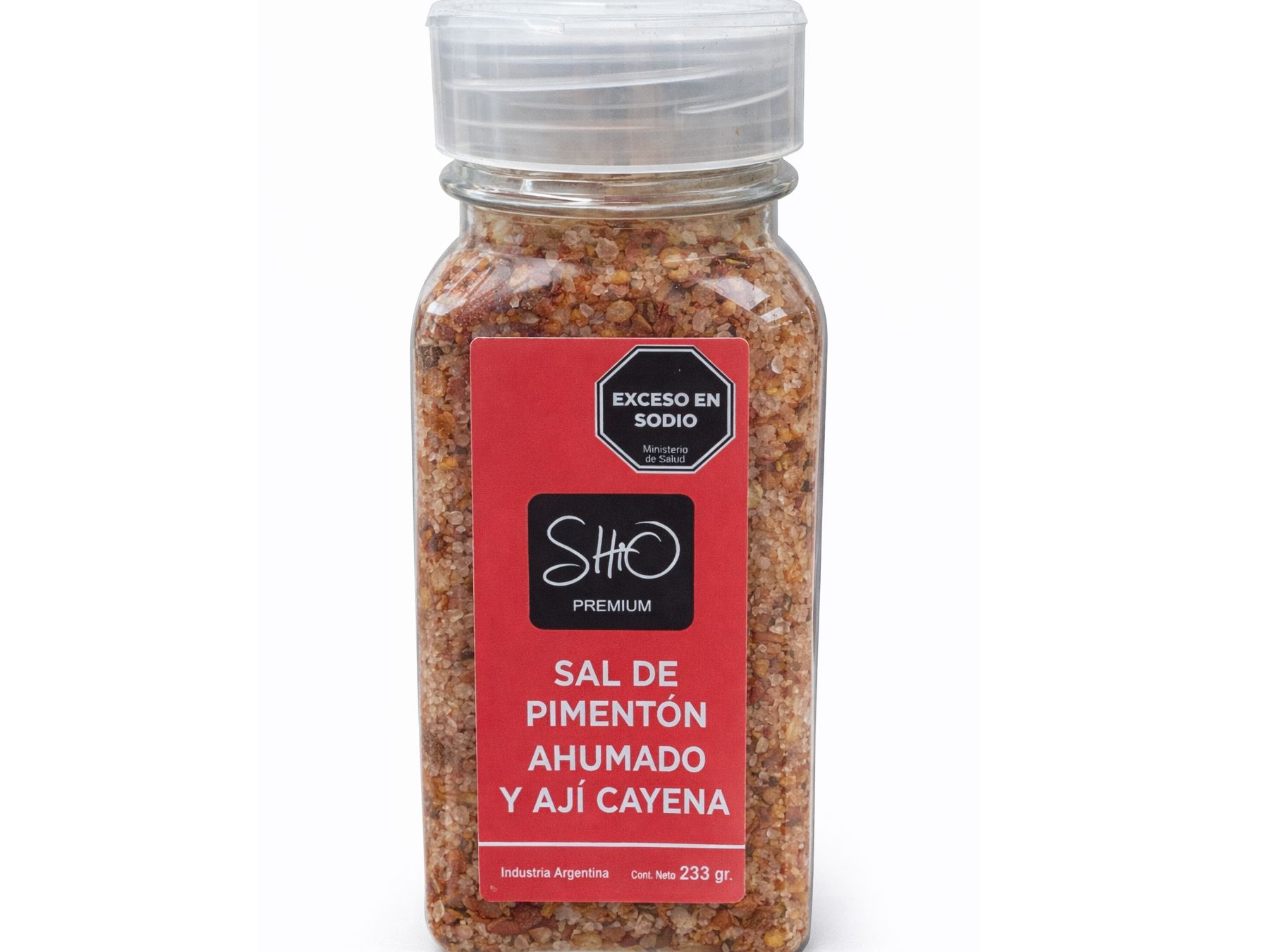 Sal de pimenton y aji cayena Shio  233 gr