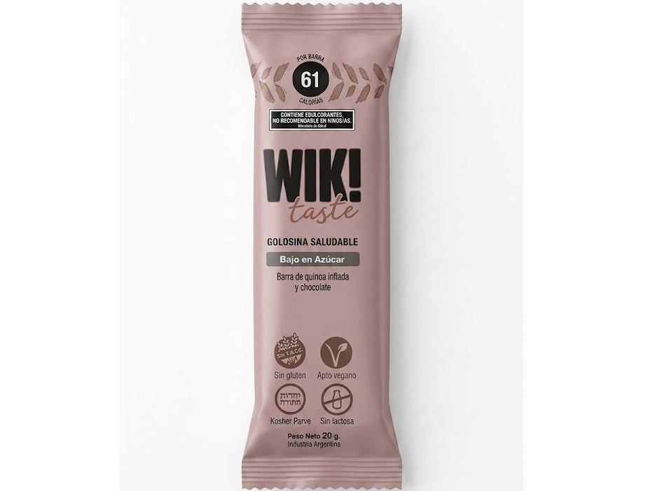 Barra de Quinoa y Chocolate 20 gr