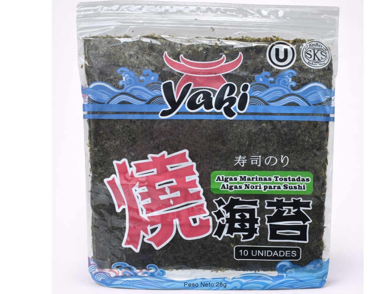 Algas para sushi 10 u