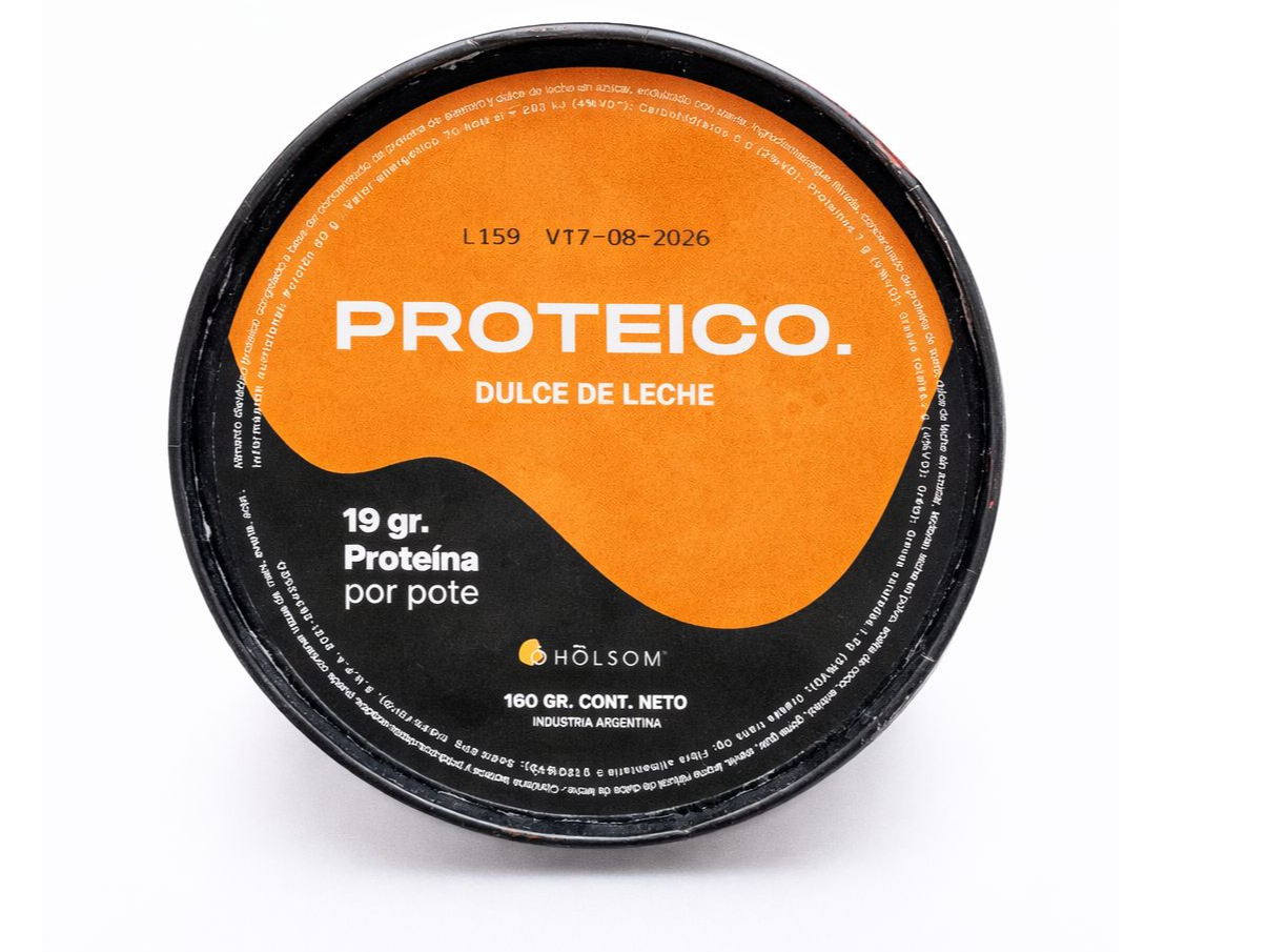 Helado proteico dulce de leche Holsom 100 gr