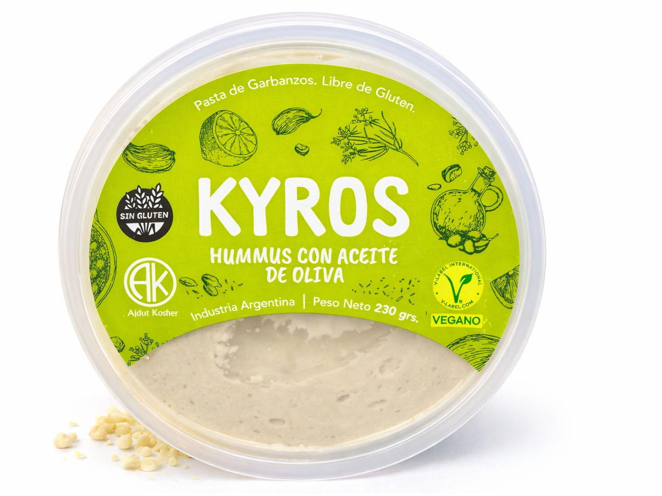 Hummus  de oliva Kyros  230 gr