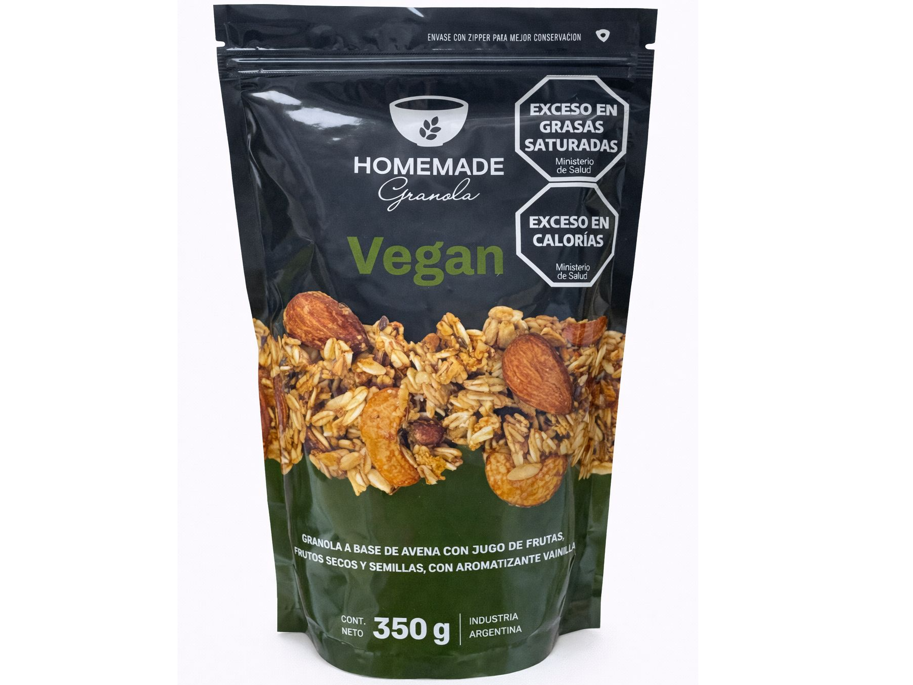 Granola vegan homemade   350 gr