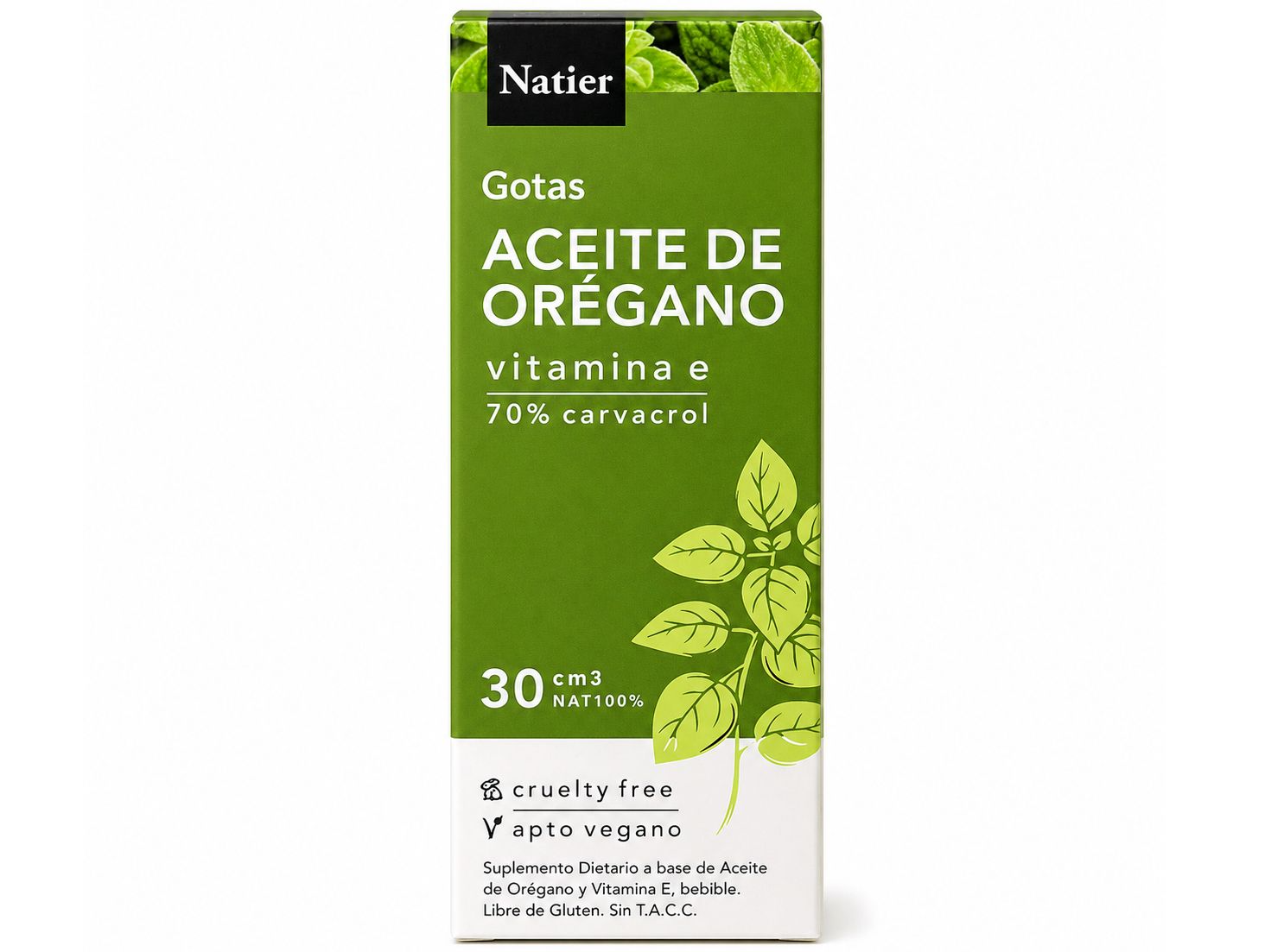 Aceite de Oregano Natier 30 ml