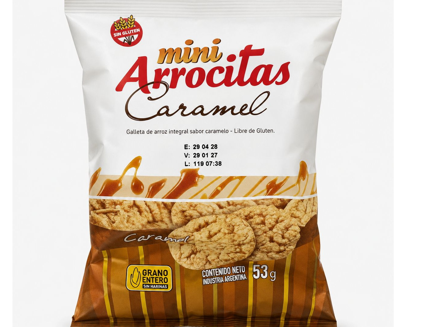 Mini arrocitas caramel cerealko