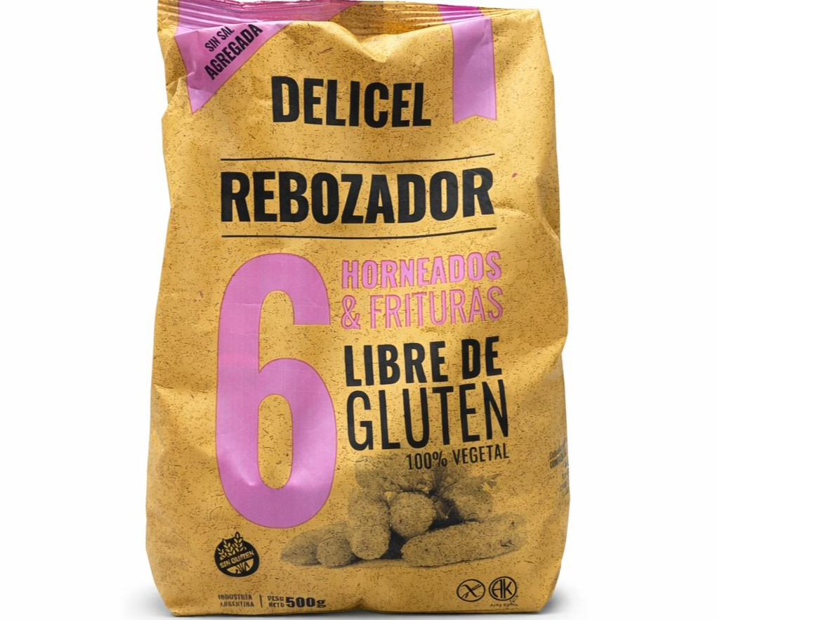 Rebozador Horneados y Frituras sin gluten Delicel 500 gr