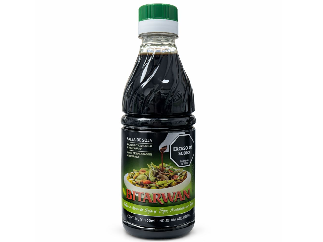 Salsa de soja reducida en sodio Bitarwan 500 ml