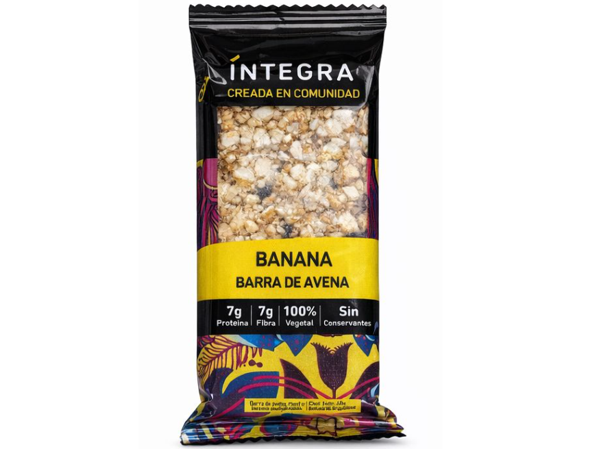 Barra con proteina Banana Integra  40 gr