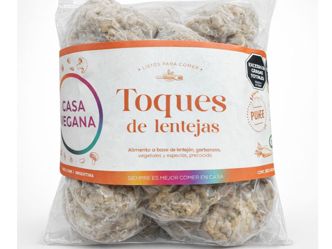 Toques de lentejas 420 gr