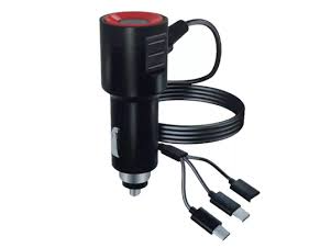 CARGADOR AUTO 53003 TIME 3 EN 1
