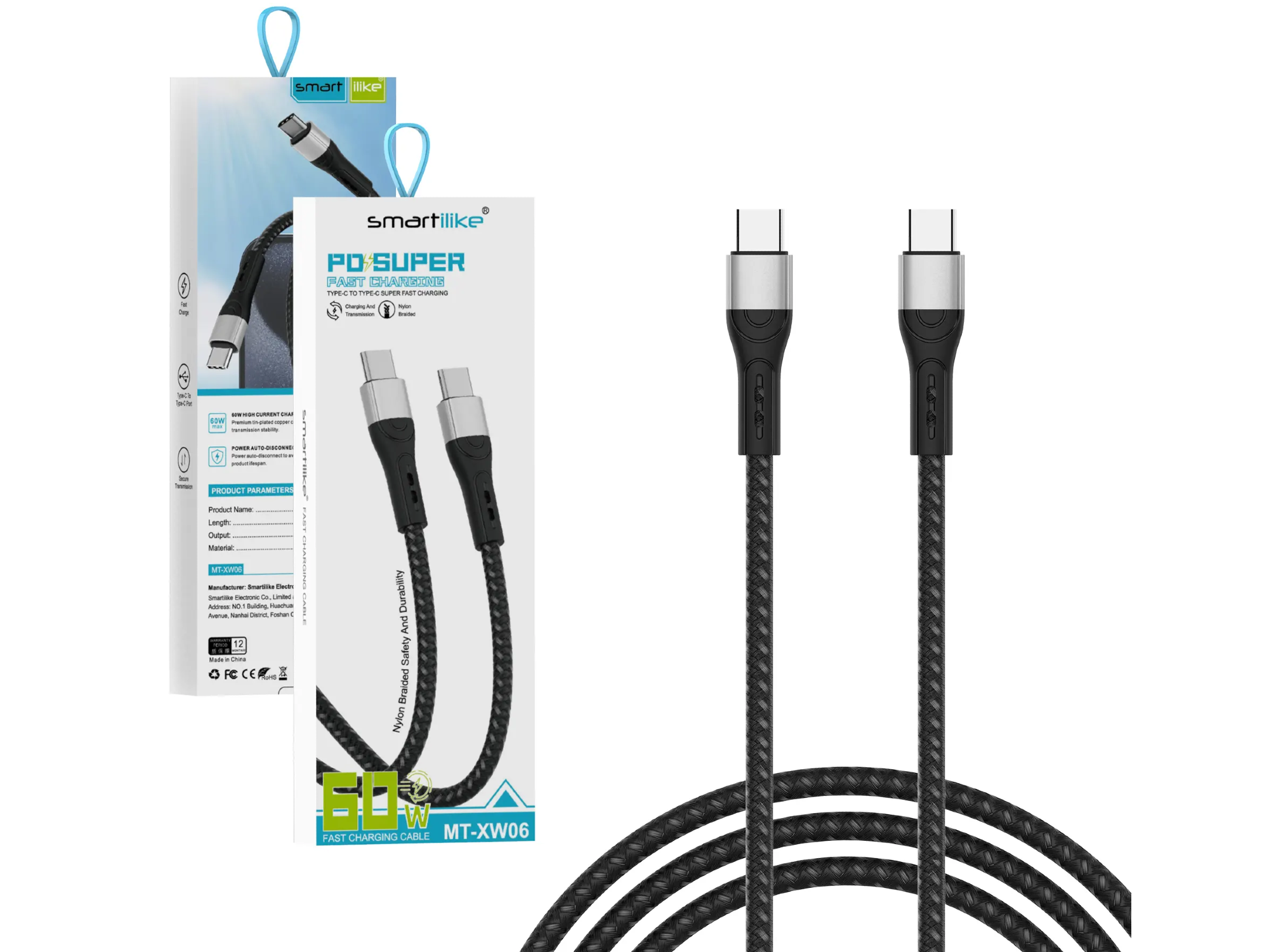 Cable mallado 60w / C A C /  MT-XW06