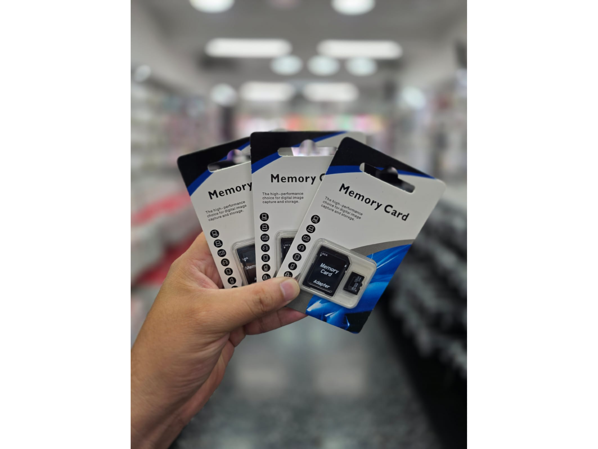 MEMORIA 64 GB - SIN MARCA - PACK AZUL