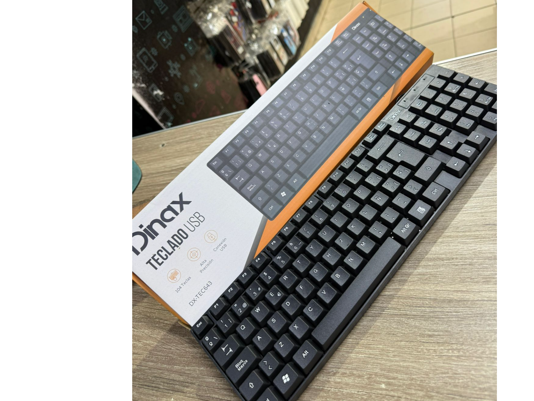 TECLADO DINAX / DX-TC643