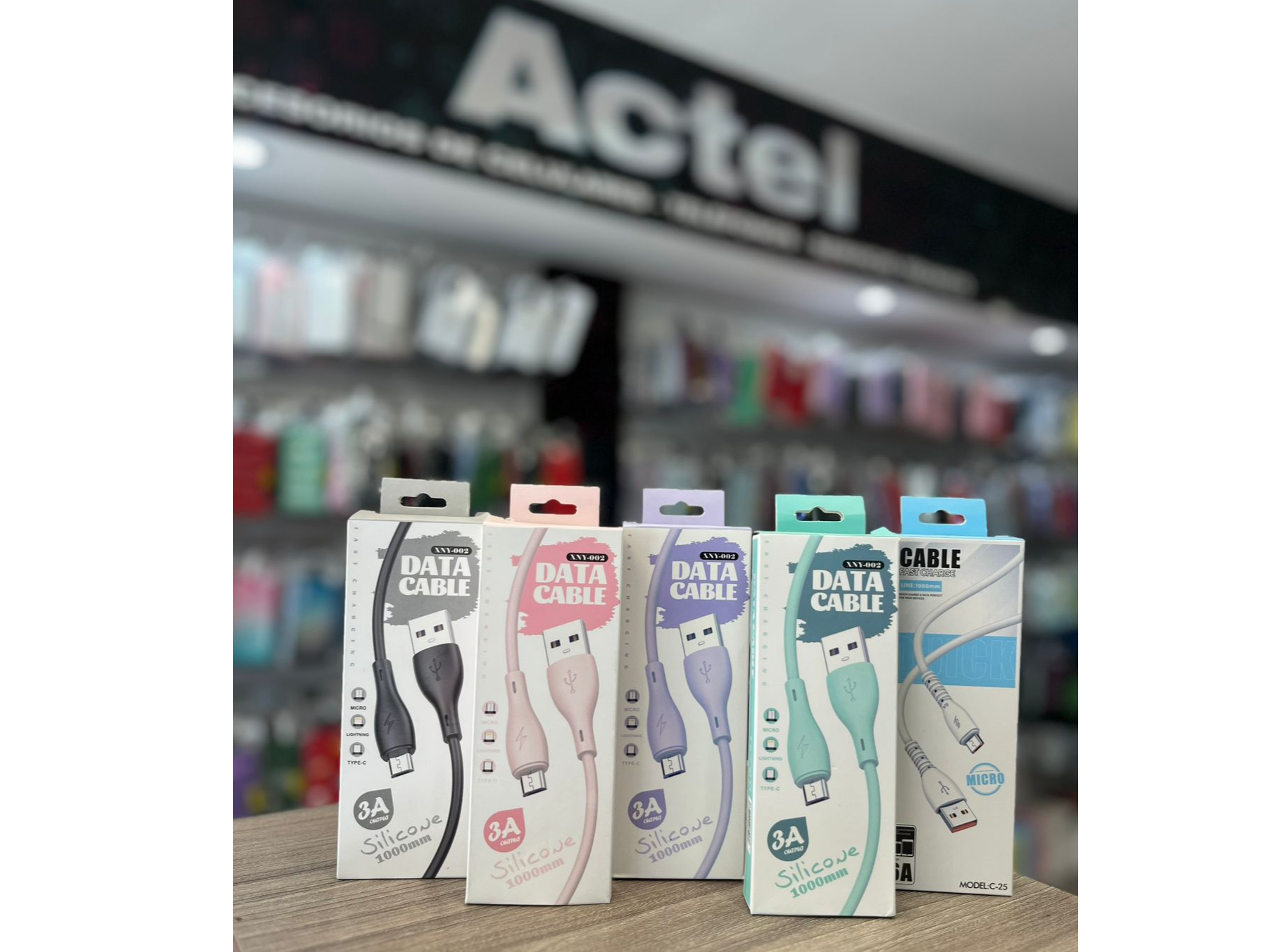 CABLE USB PASTEL TIPO C 3 AM