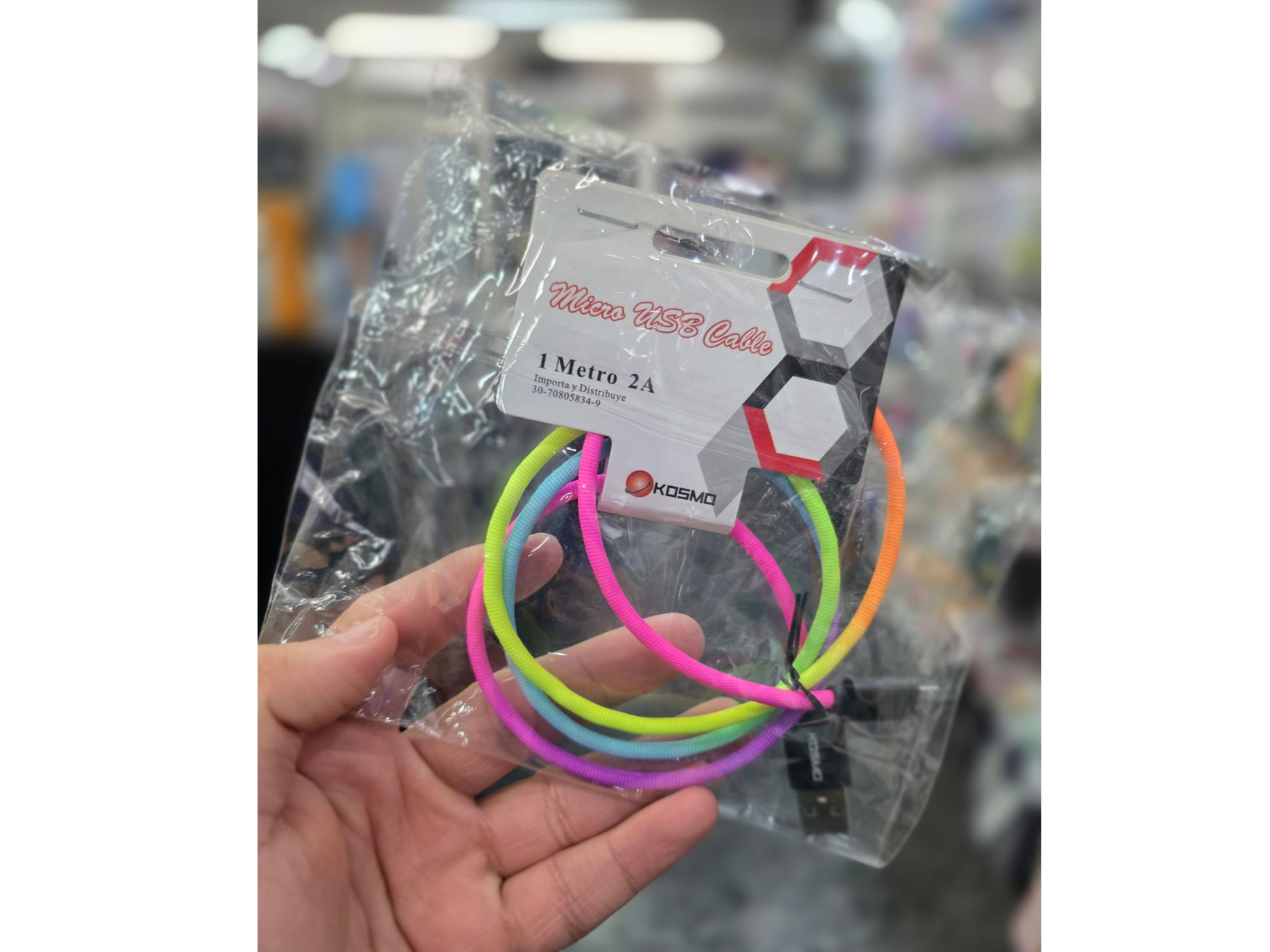 CABLE USB FLUOR MICRO