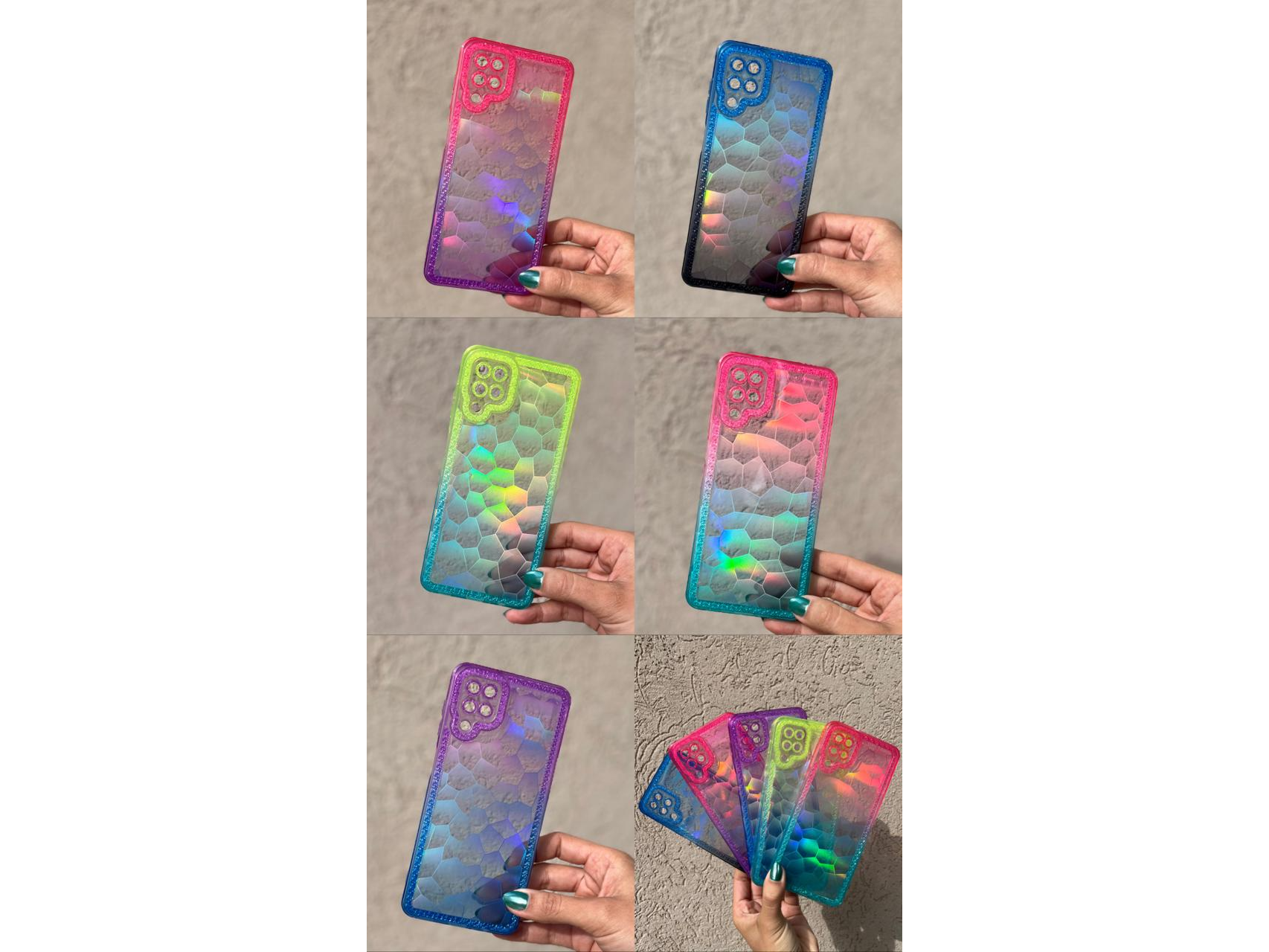 FUNDA DEGRADE CON CUBRE CAMARA