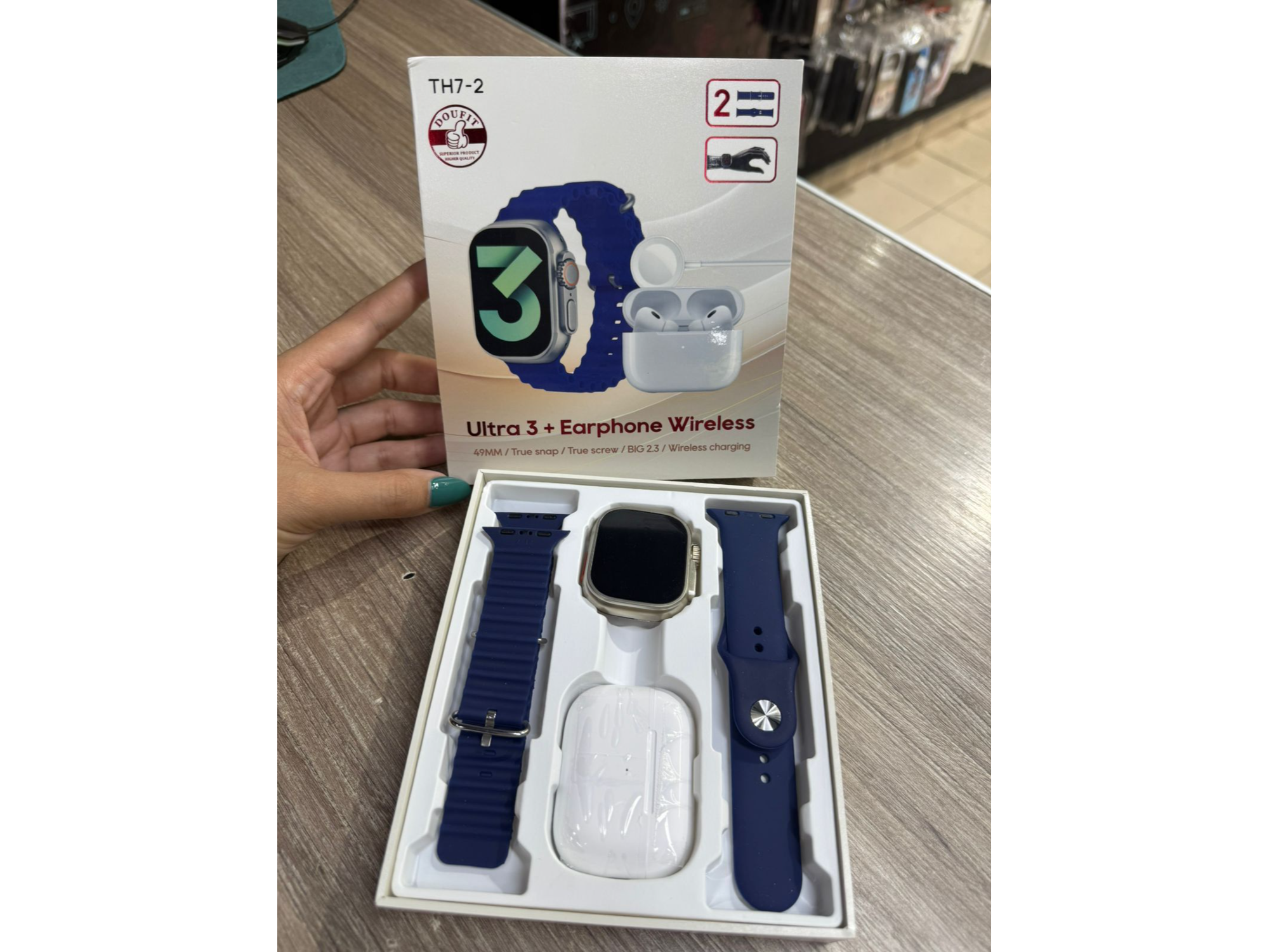 Ultra 3 + earphone wireless / th7 -2