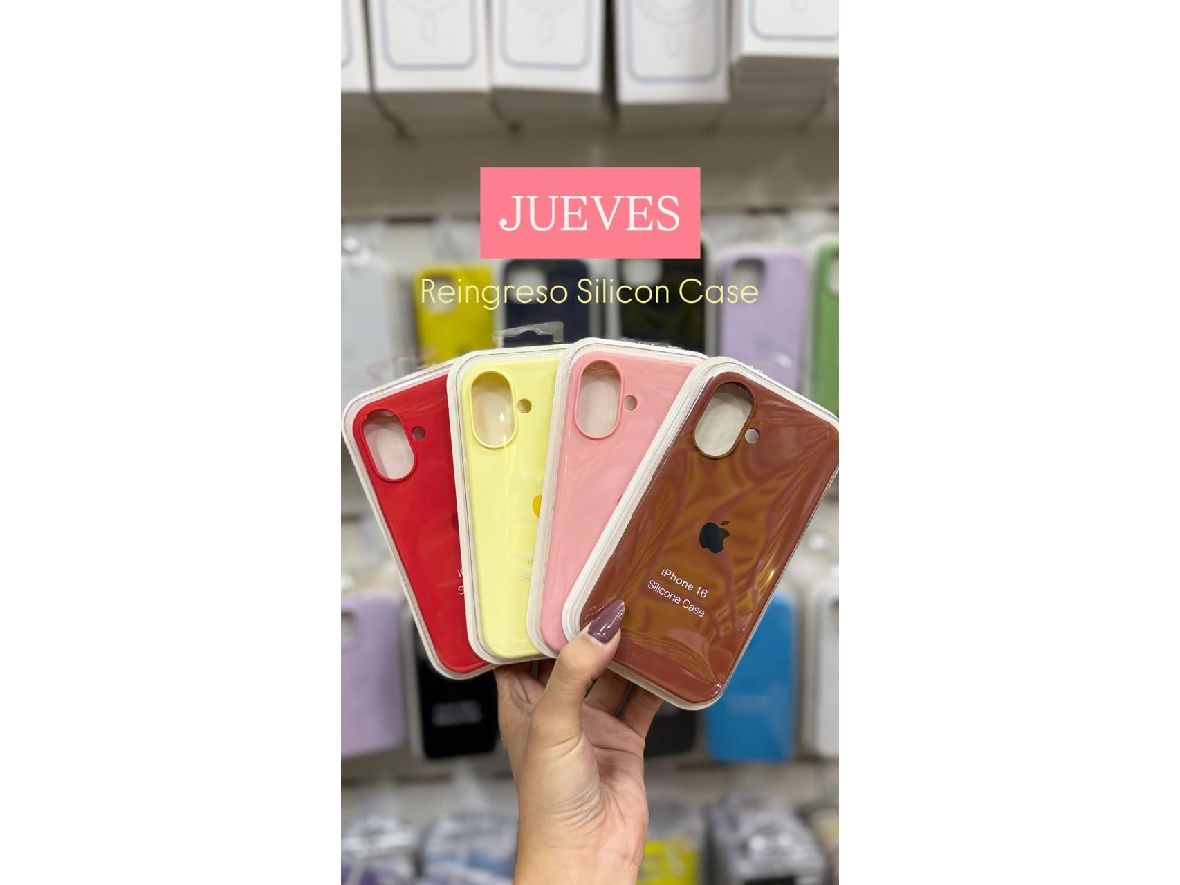 SILICON CASE IPHONE