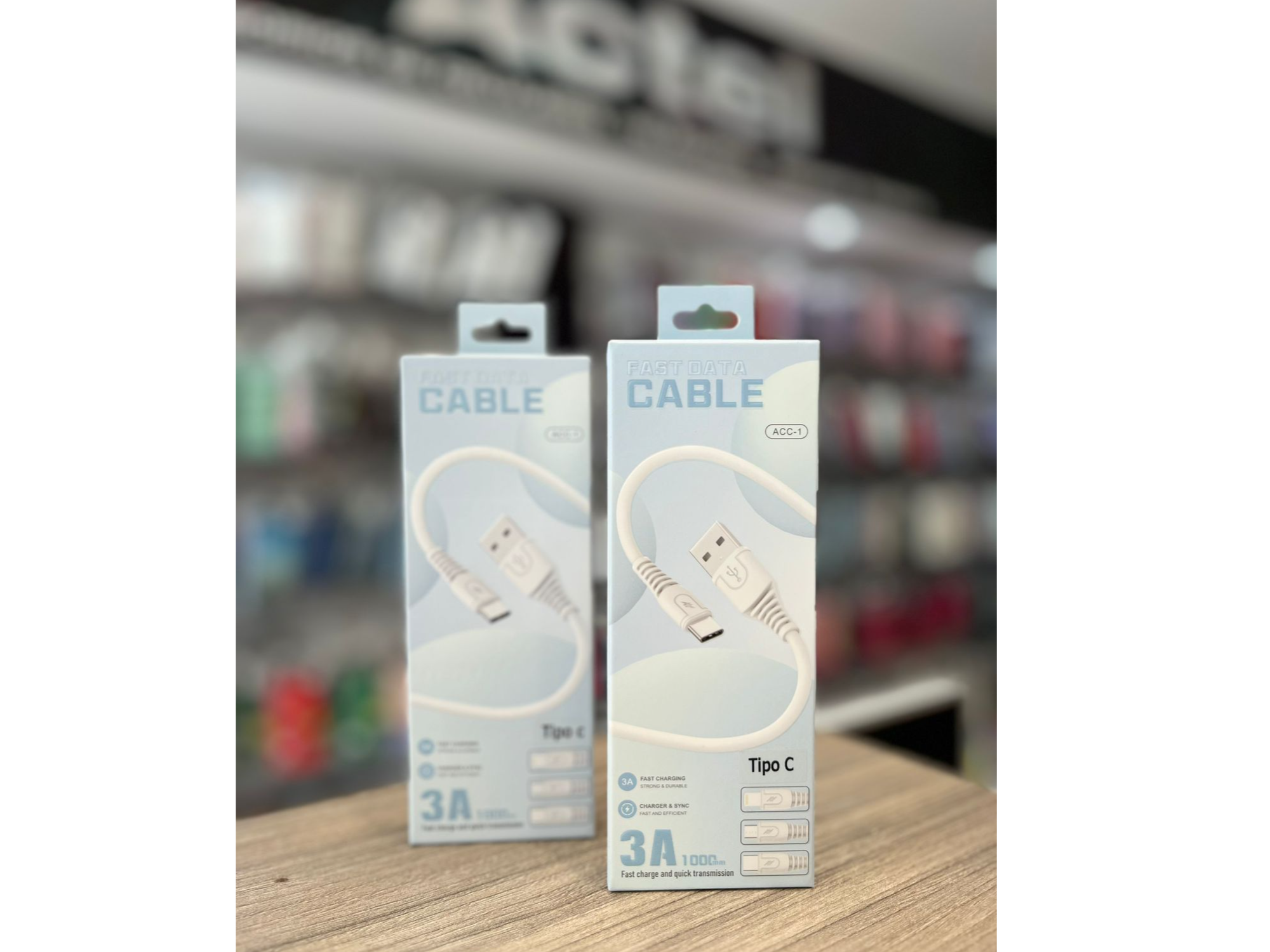 CABLE USB ACC1 3AM TIPO C