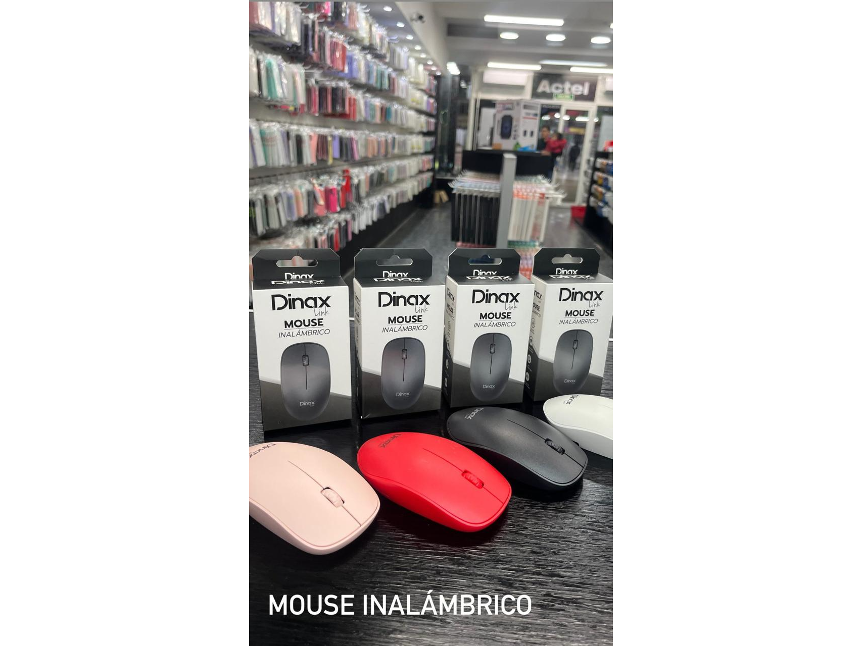 MOUSE INALAMBRIO DINAX