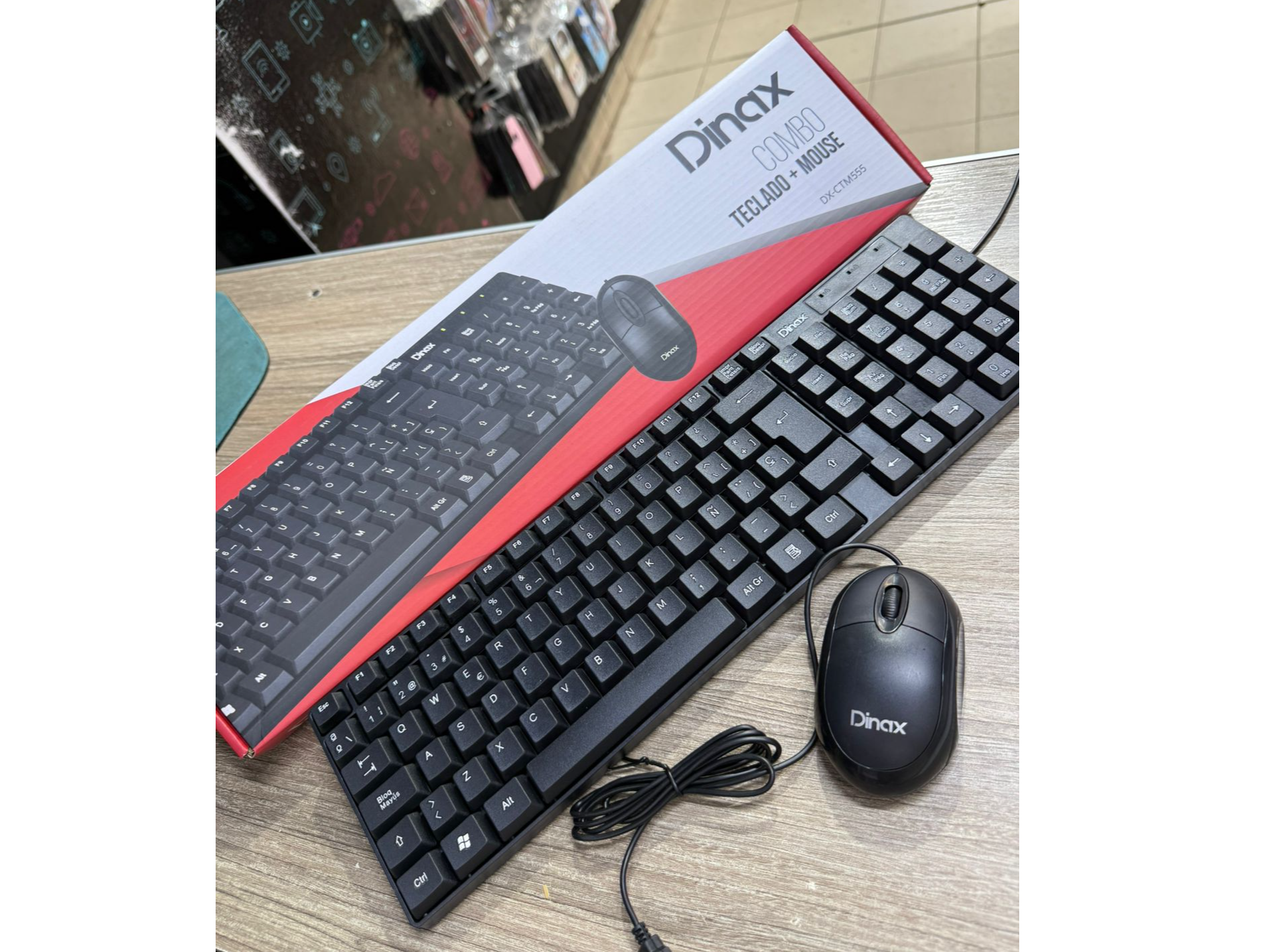 COMBO / TECLADO Y MOUSE / DX-CTM555