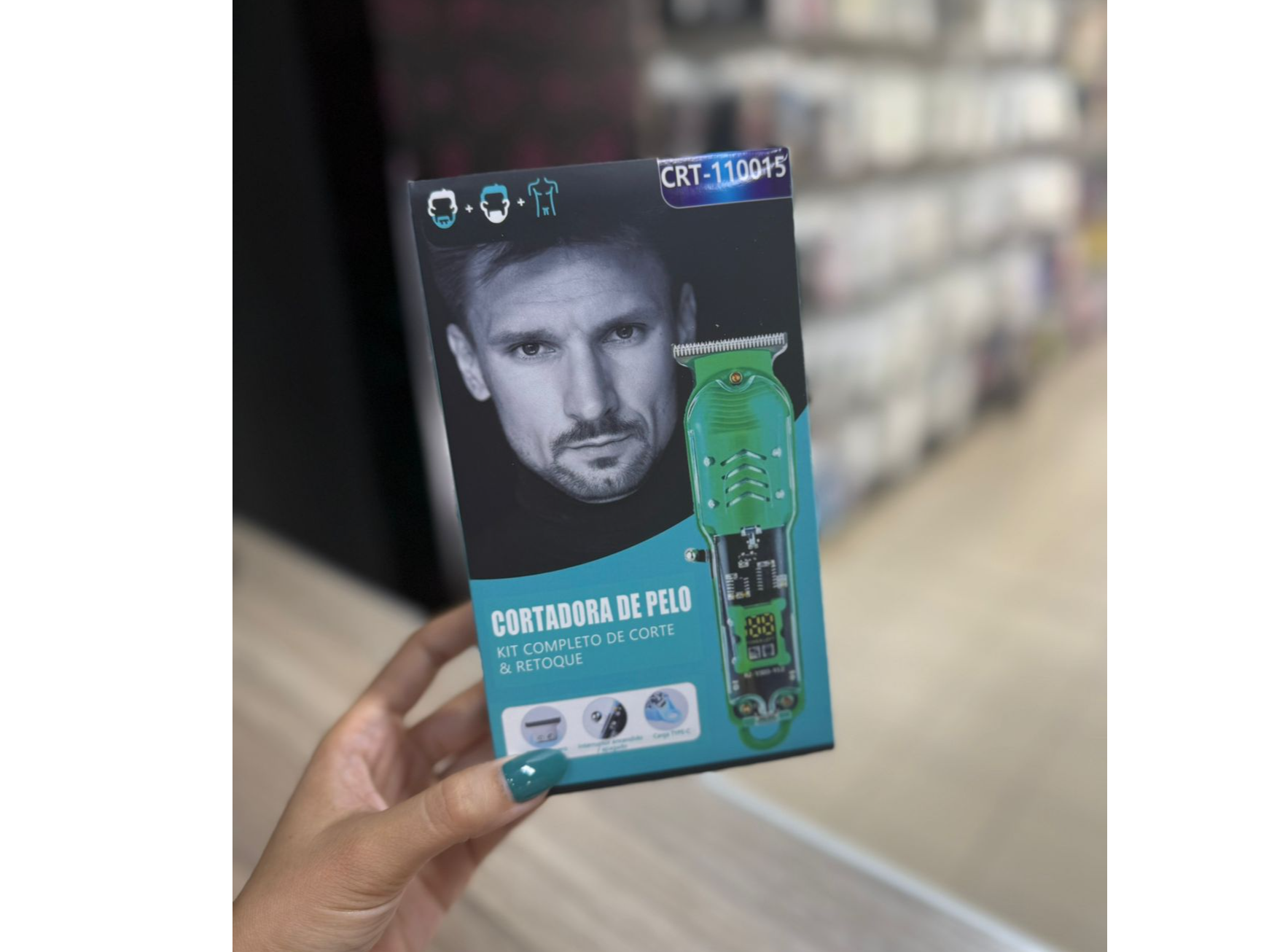 CORTADORA PELO TIME / KIT COMPLETO