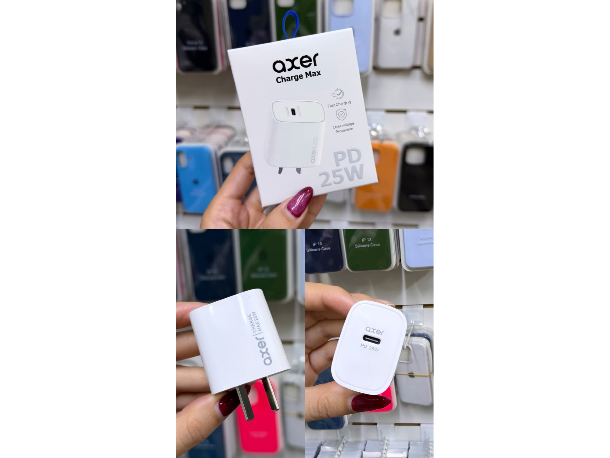 BASE AXER / 25W TIPO C