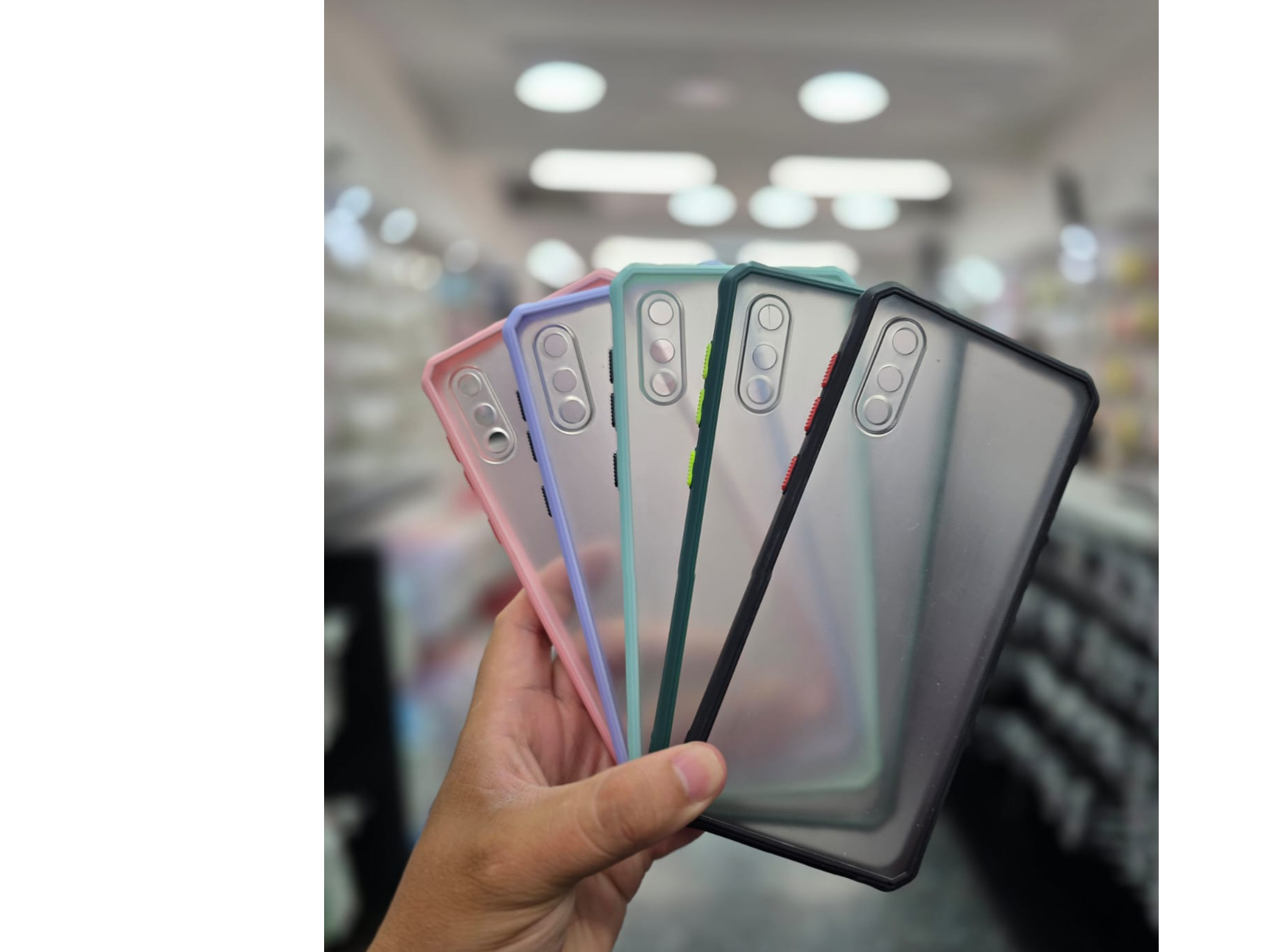 FUNDA CLEAR BORDE ANTISHOCK