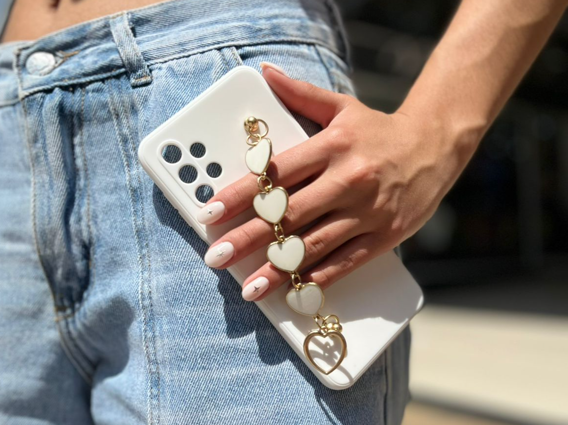 FUNDA CADENA CORAZON