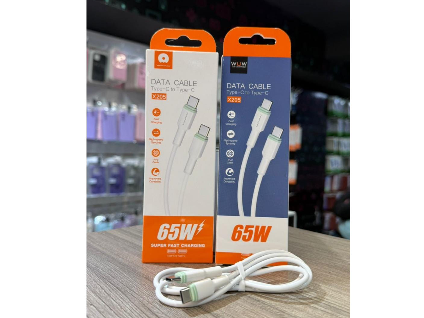 CABLE WUW | X205 | TIPO C A TIPO C