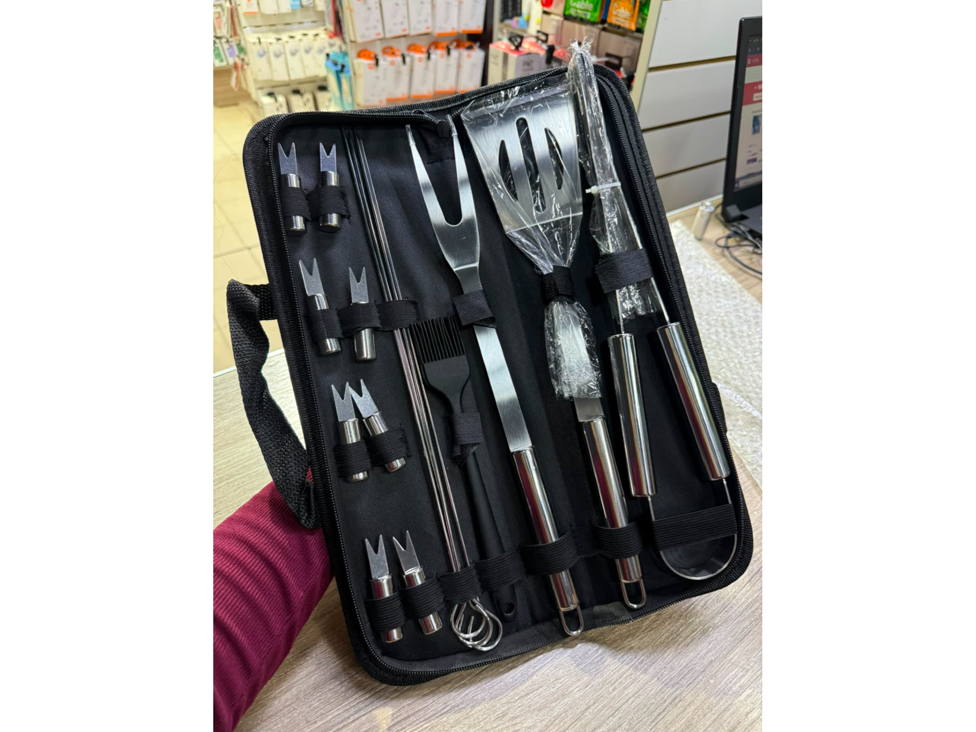 SET PARRILLERO ACERO / ACC0176