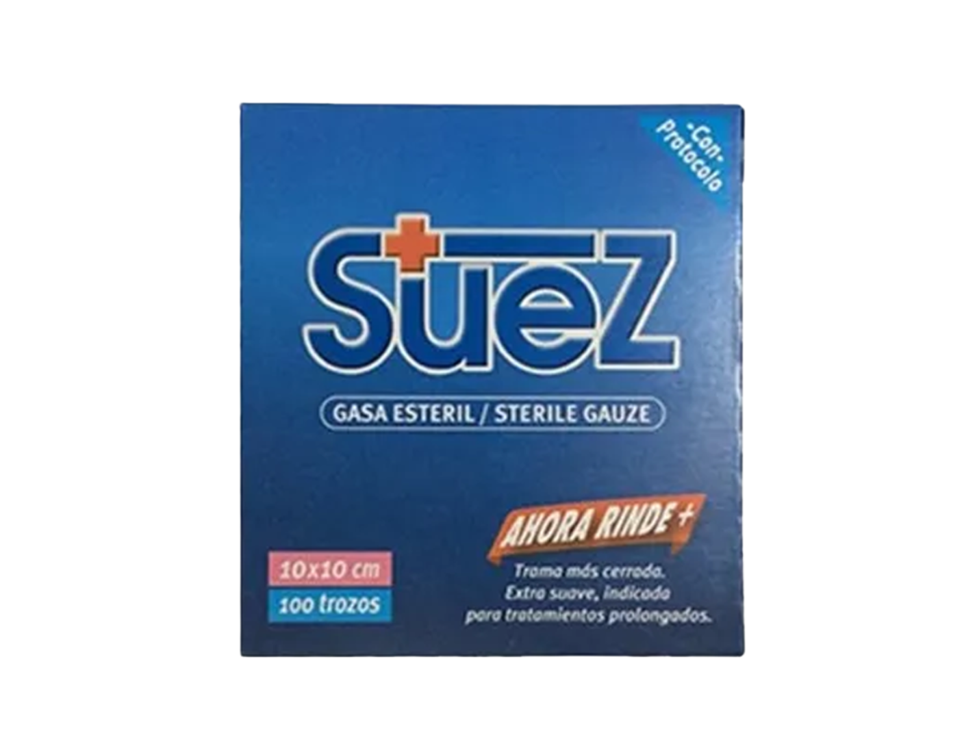 GASA  ESTÉRIL  SUEZ  CAJA  10 x 10