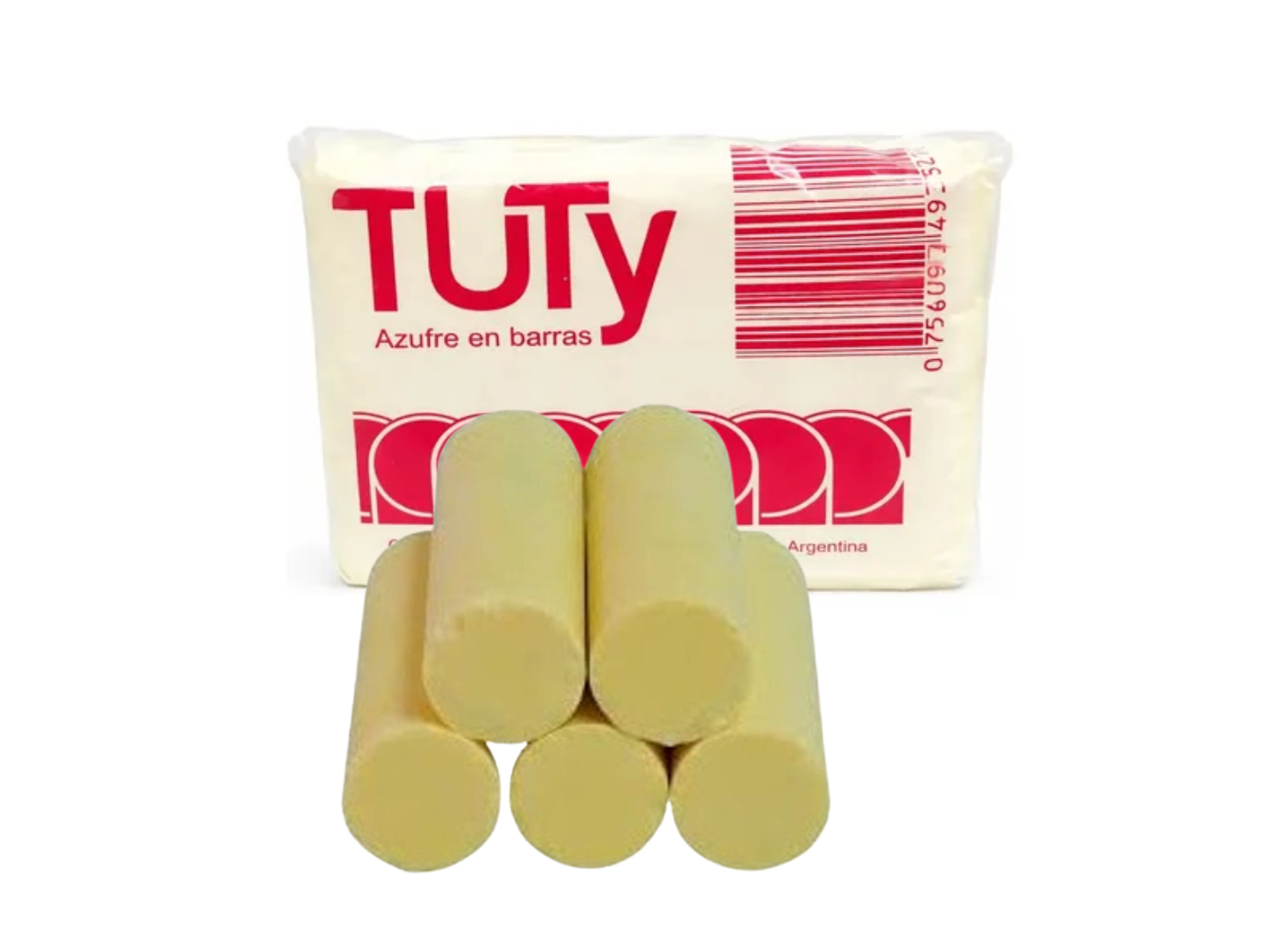 AZUFRE TUTY X5 U $300 C/U