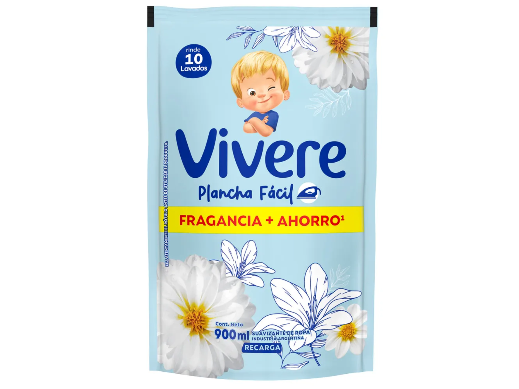 SUAVIZANTE VIVERE PLANCHA FACIL X900