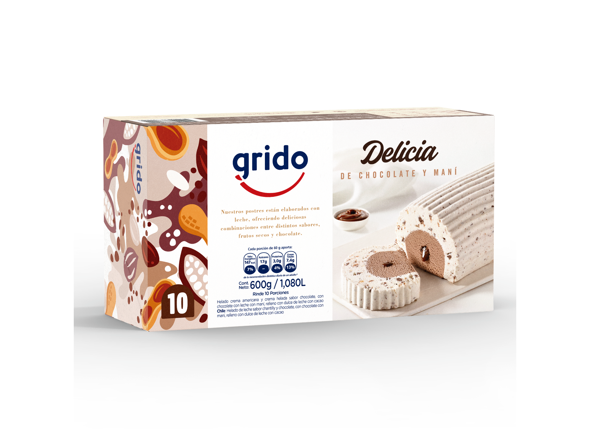 Barra Delicia de Chocolate y Mani