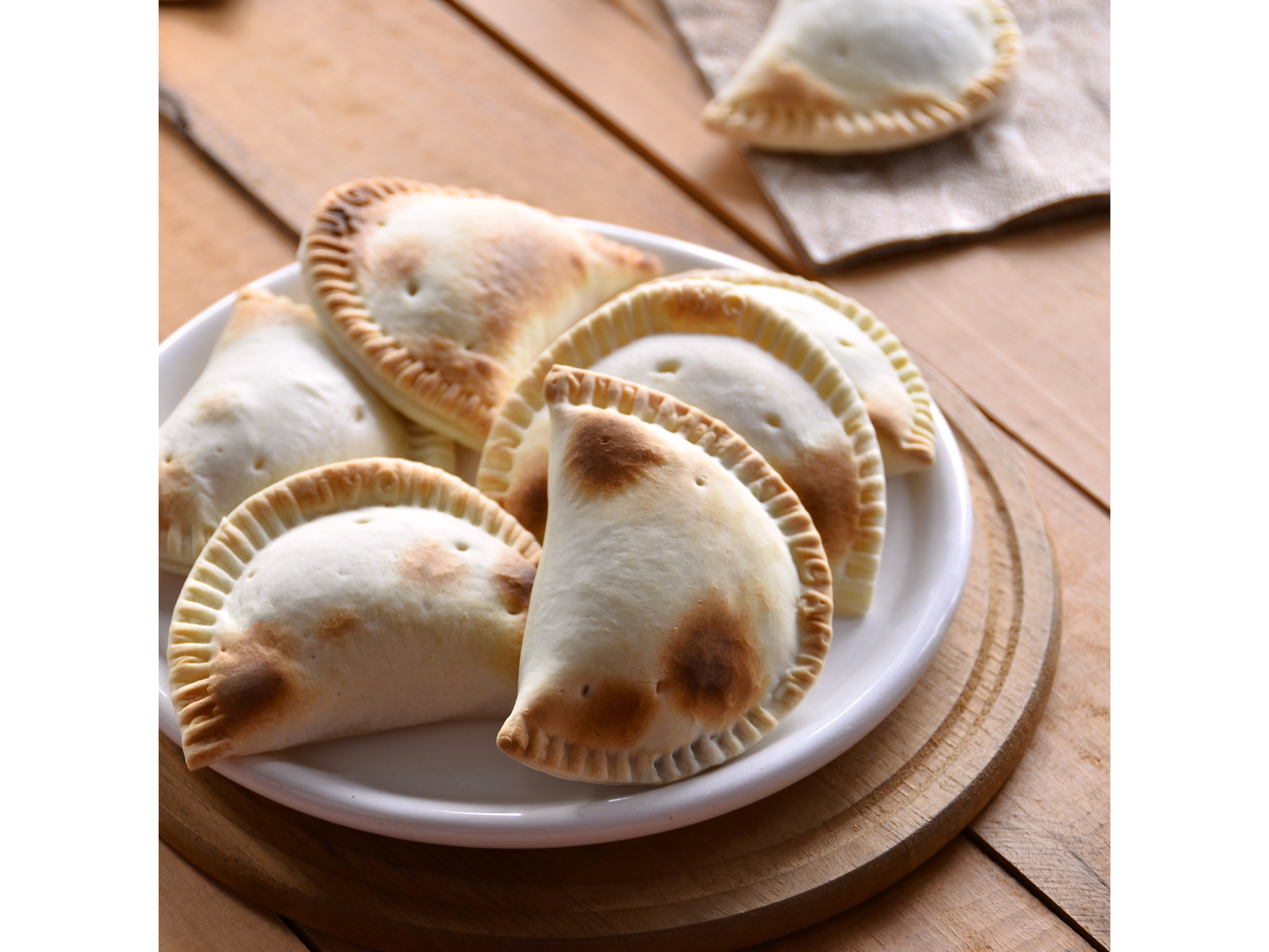 Empanadas Jamon y Queso x 4 Un