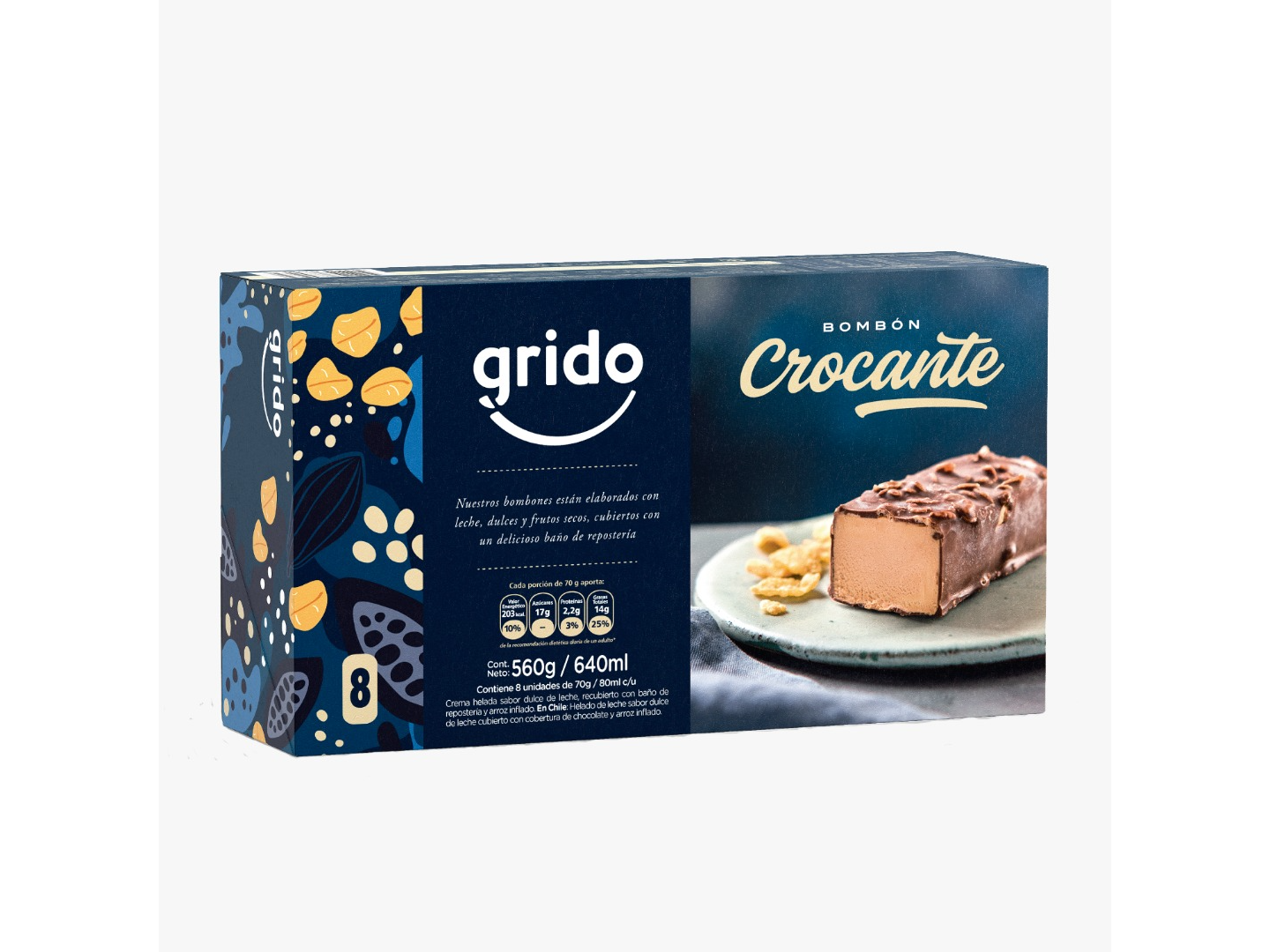 Bombon Crocante por Caja x 8 Un