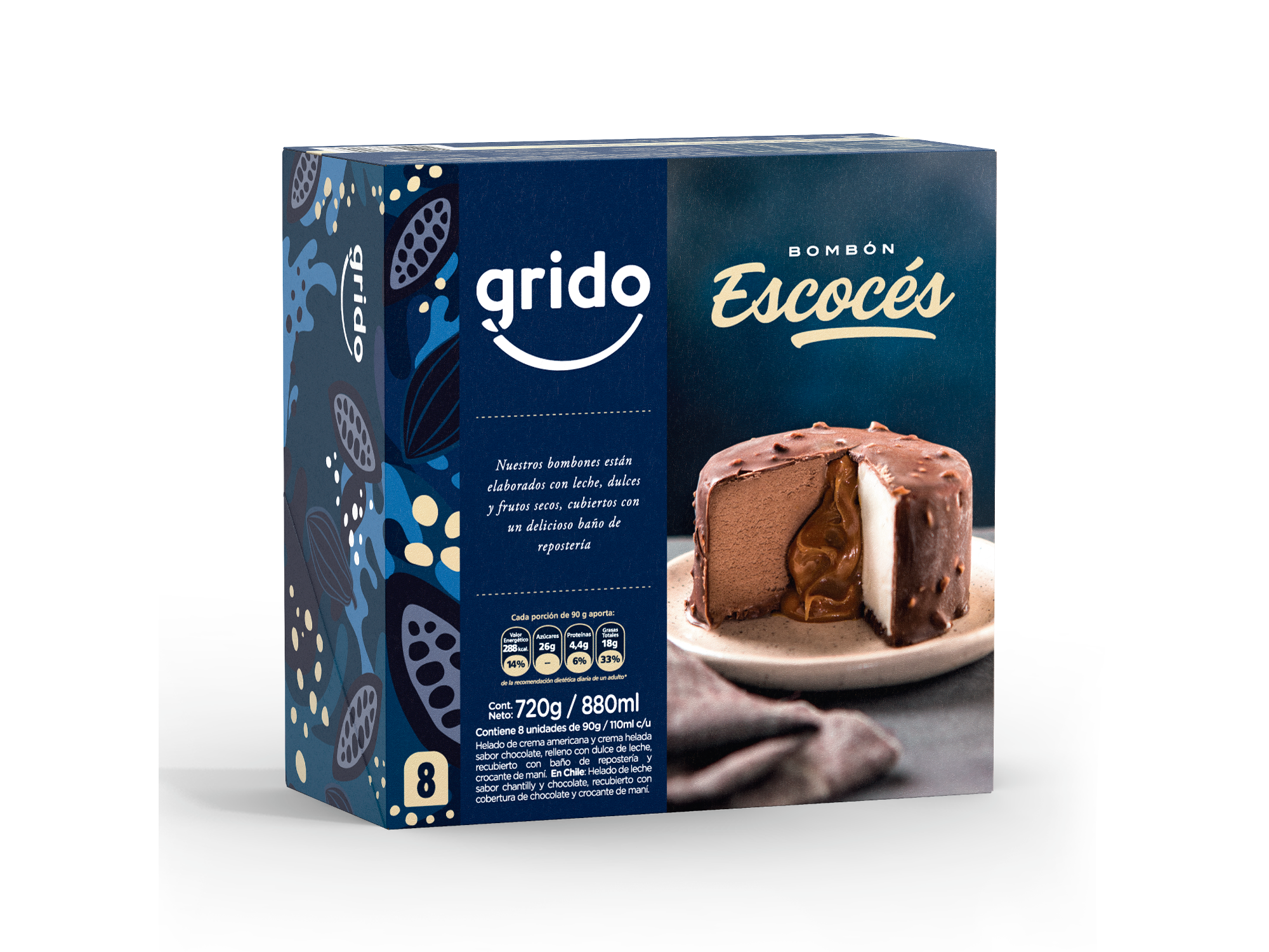 Bombon Escoces por Caja x 8 Un