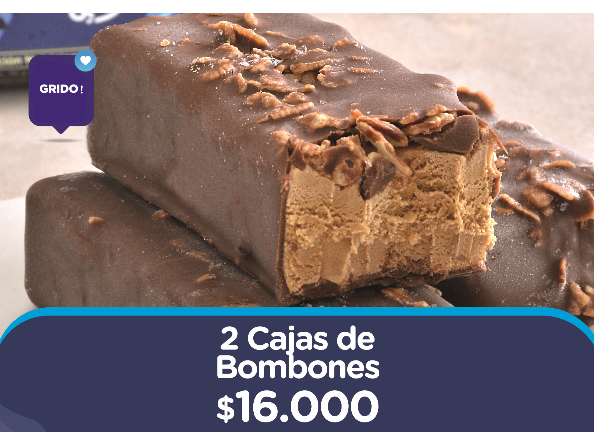 2 CAJAS de BOMBONES