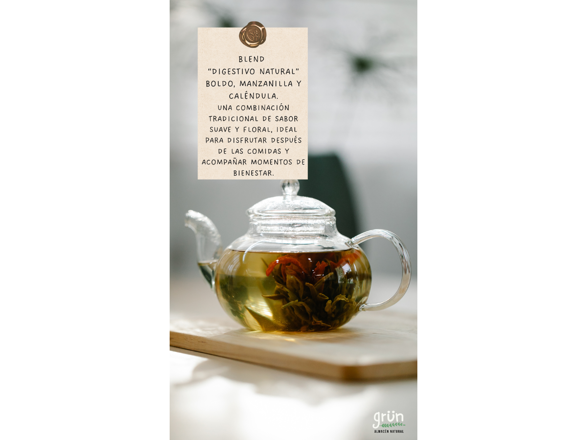 Blend digestivo natural