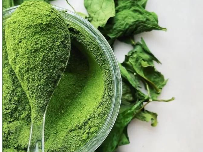 Espinaca en polvo