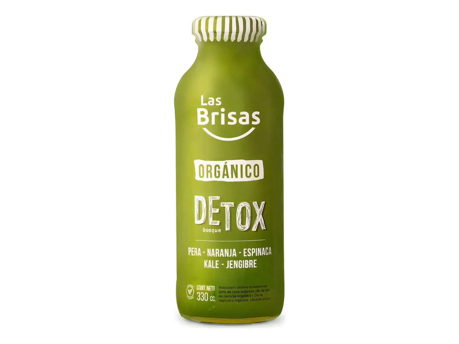 Pera Naranja Espinaca Kale Jengibre 330ml