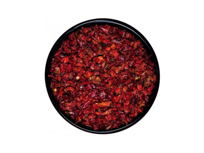 Morrón rojo premium en escamas